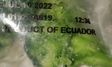 Should I buy frozen Broccoli from South America?