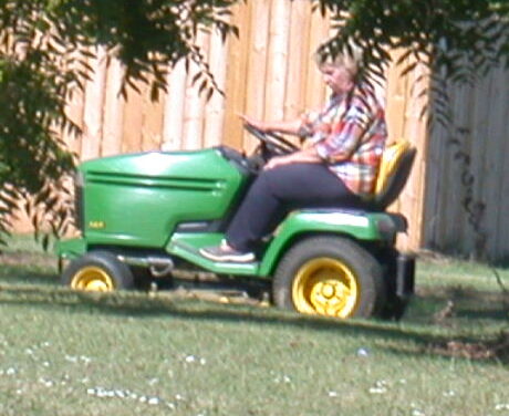 Is mowing your yard considered exercise?