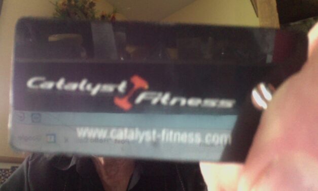 Hello Catalyst Fitness. Shane Grantham fitness blog