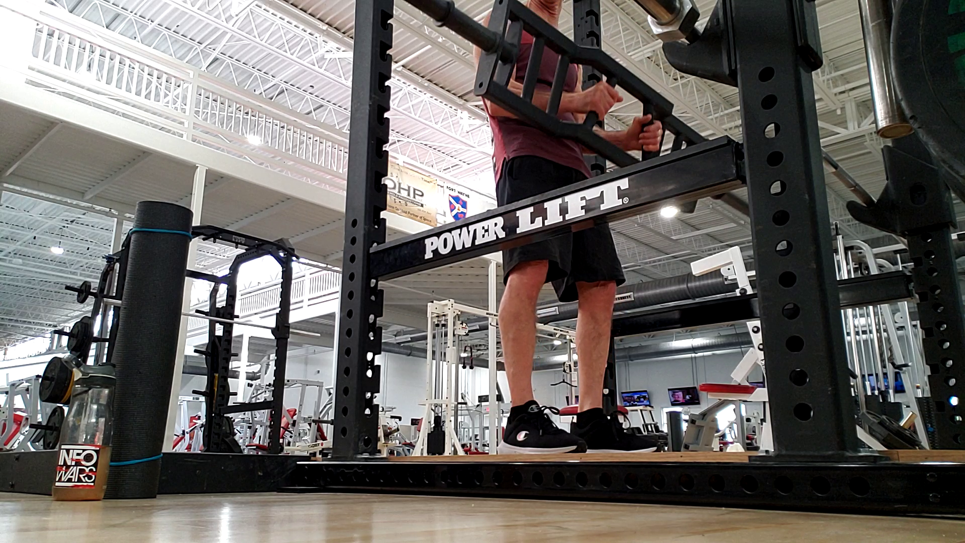 Arm day with the multibar.  Shane Grantham Fitness blog