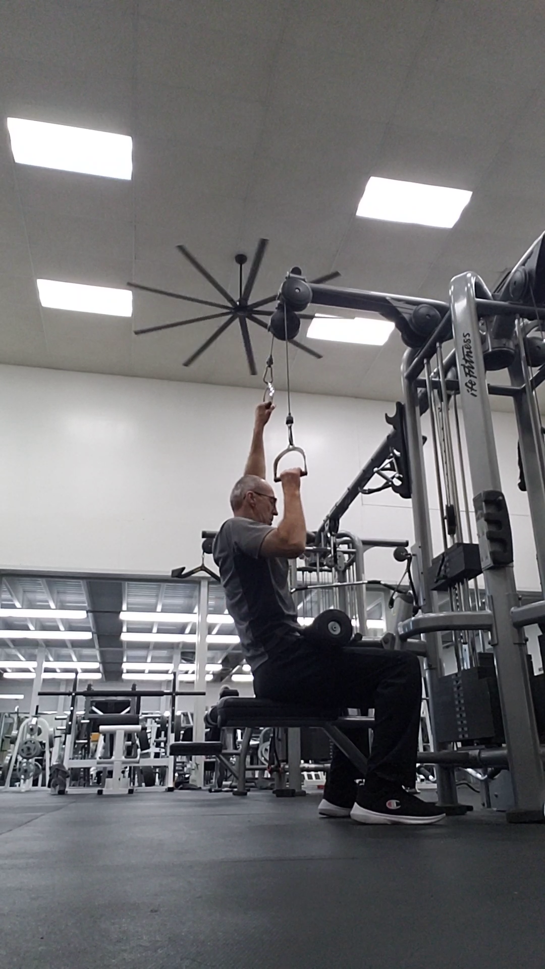 Today’s back workout.