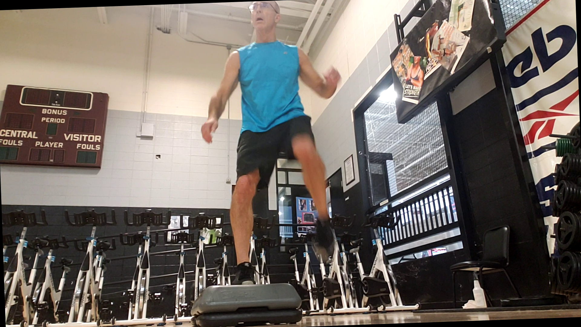 Trying to find the Group Blast Fitness class