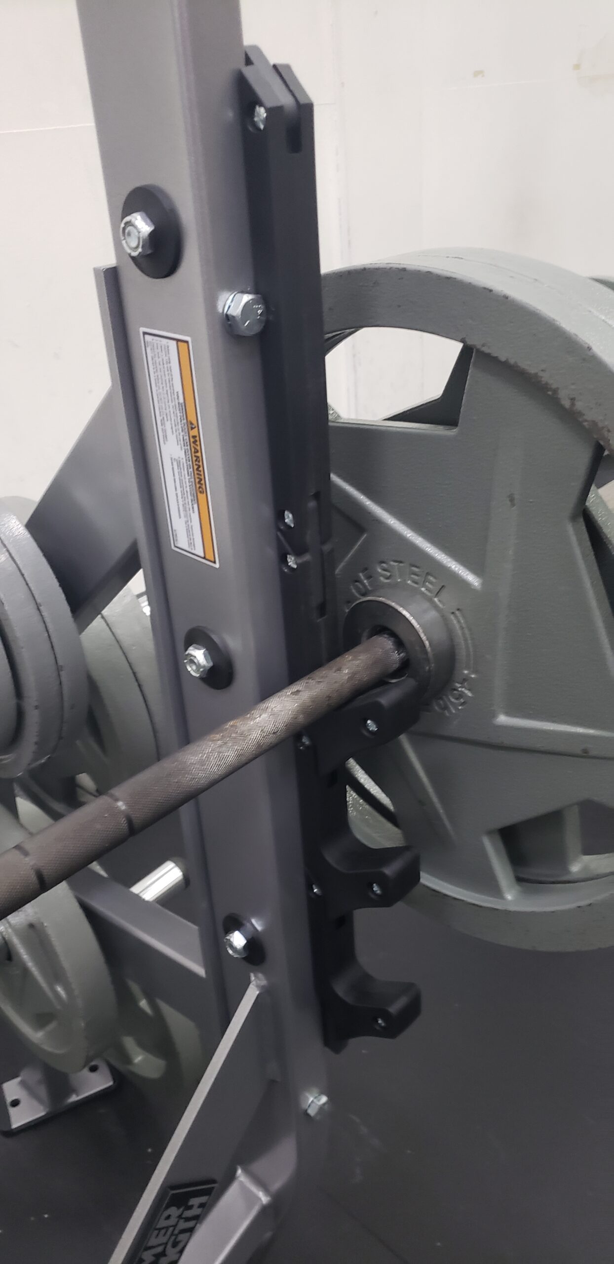 Why replace them when they are fine. New Flat Bench Press stands
